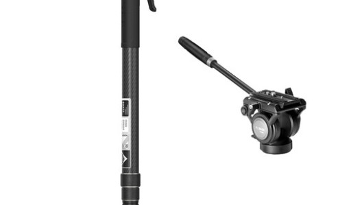 YC Onion Pineta Pro Carbon Fiber Monopod & FH60